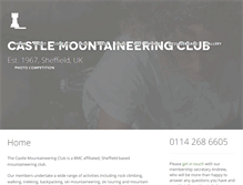Tablet Screenshot of castlemountaineering.com